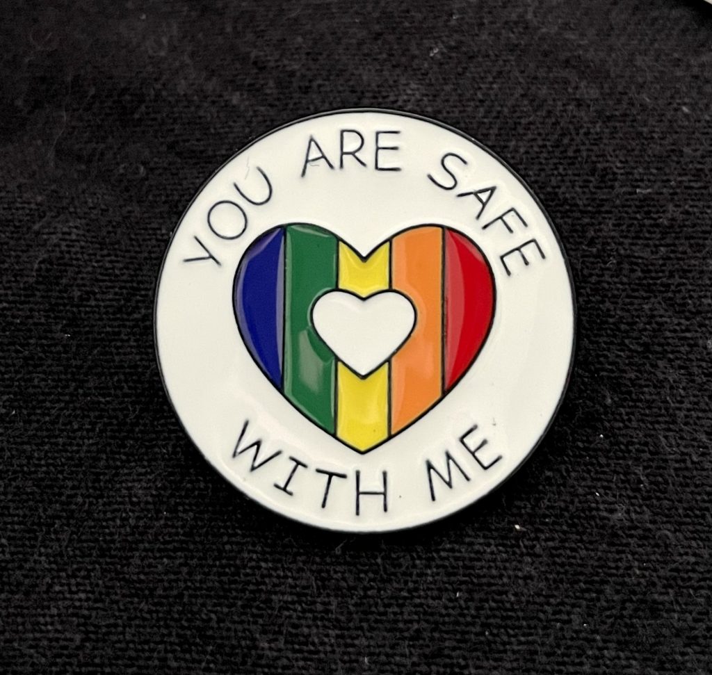 Pin: Safe With Me