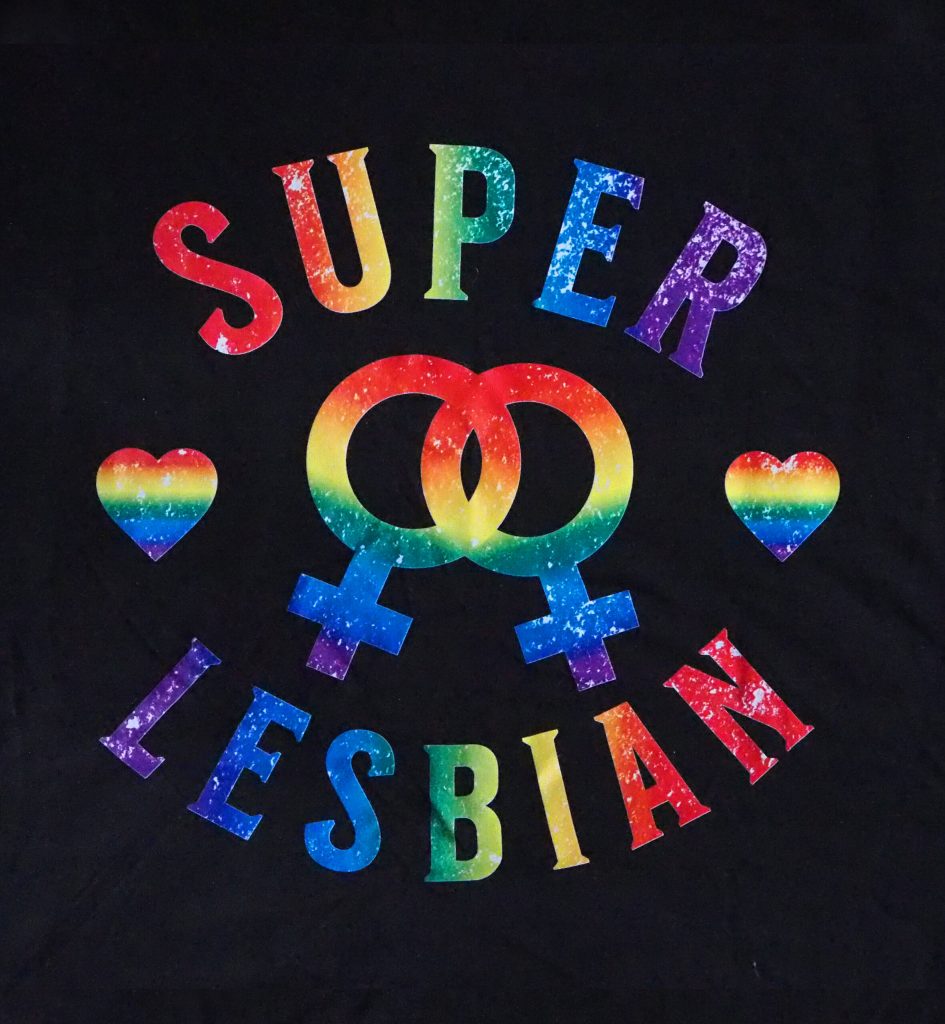 Hettegenser: Super Lesbian (XL-4XL)