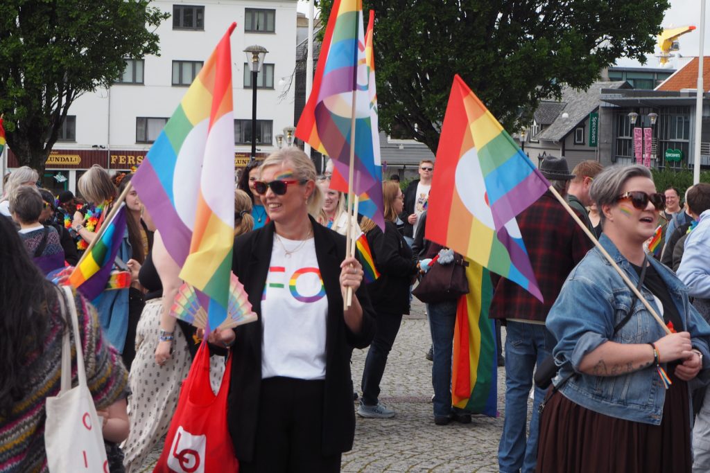 Fra Pride-paraden i Haugesund 2026