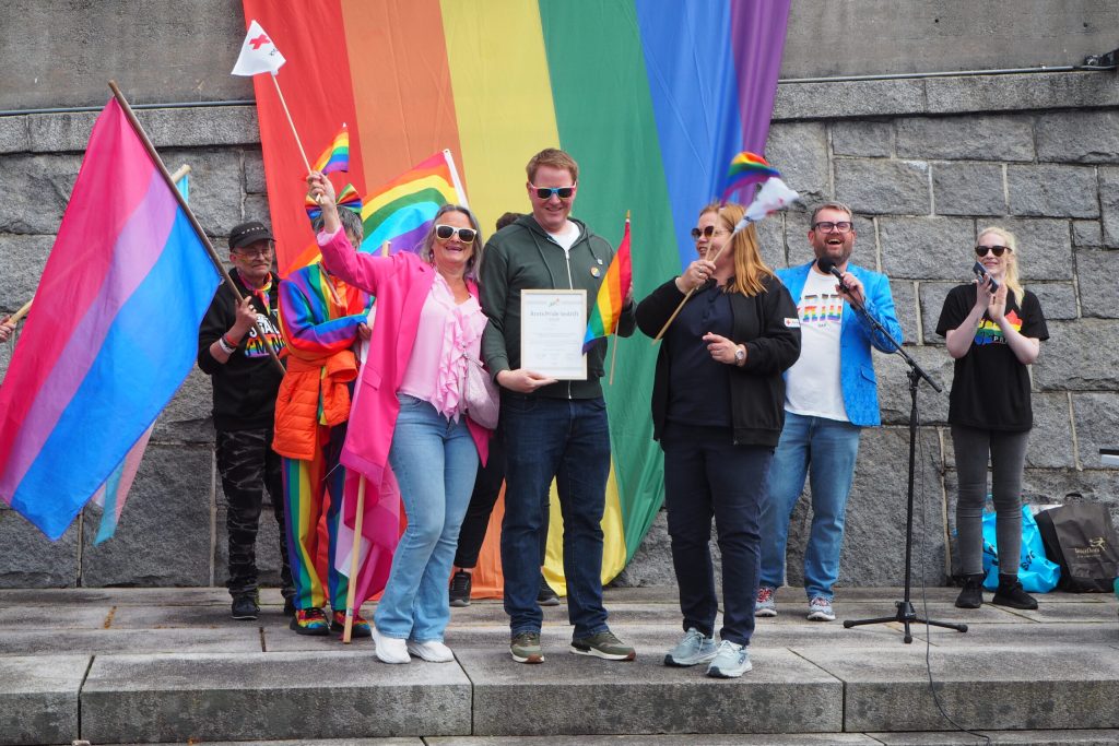 Fra Pride-paraden i Haugesund 2026