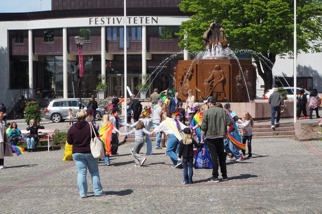Fra Pride-paraden i Haugesund 2026