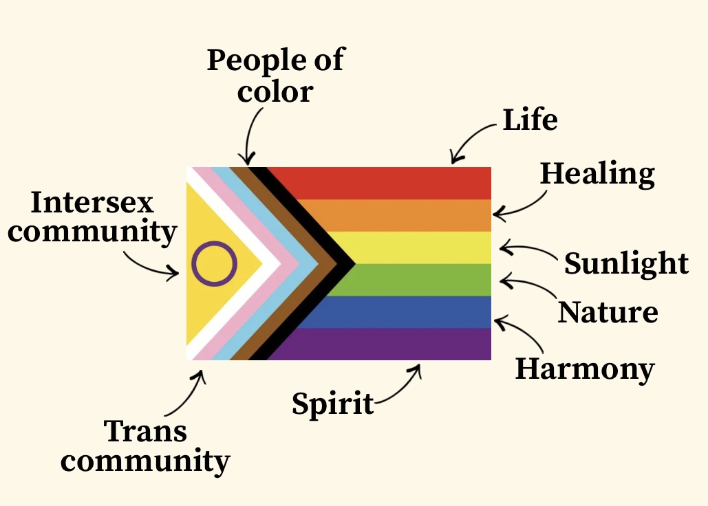Flagg: Progress (Intersex) - Bilde 2