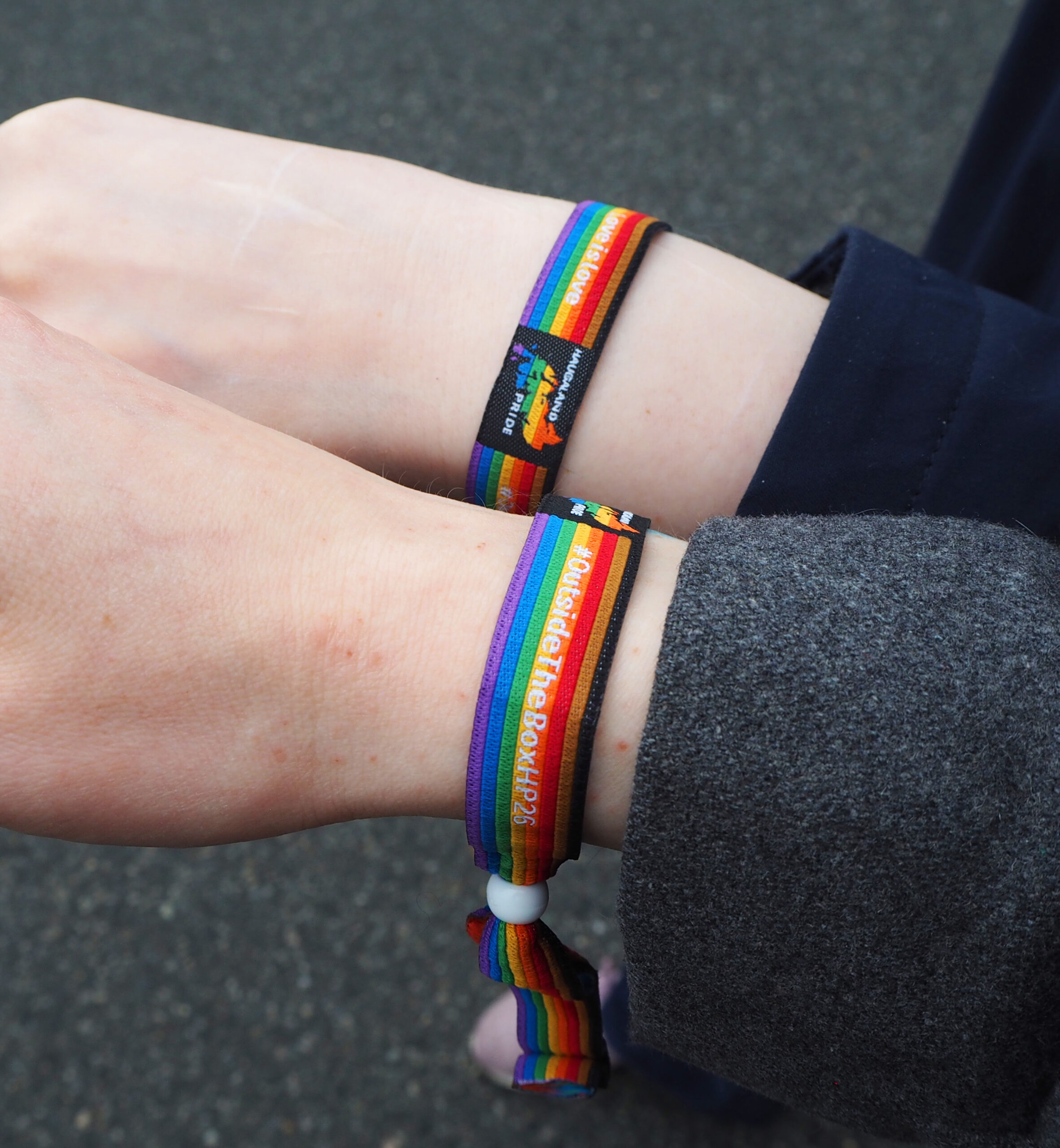Støttearmbånd: Haugaland Pride 2026 - Bilde 3