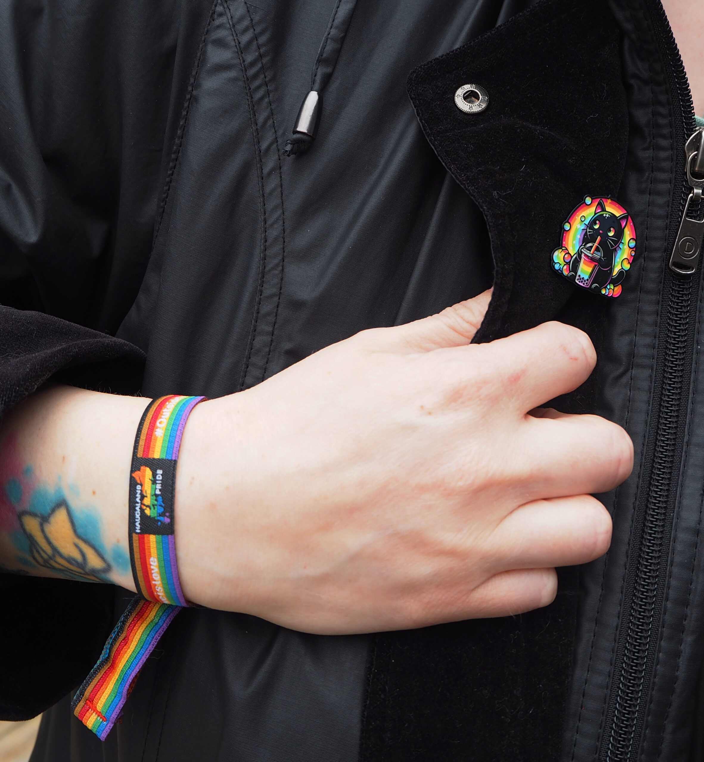 Støttearmbånd: Haugaland Pride 2026 - Bilde 4