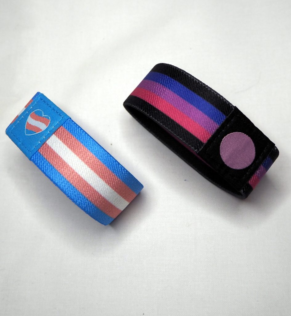 Elastisk armbånd: Trans/bifil
