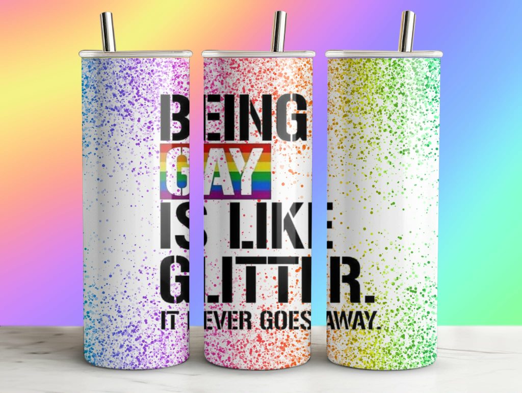 Termokopp: Glitter Pride